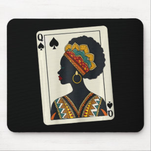Mousepad Rainha Mês da História Negra Conscientização Melan