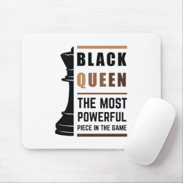 Mousepad Rainha Negra A Peça Mais Poderosa Do Jogo 2
