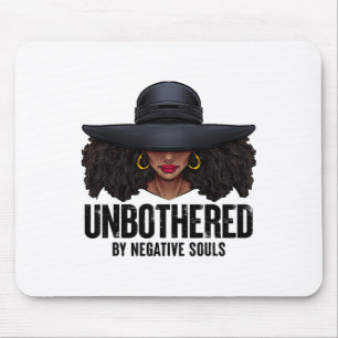 Mousepad Rainha Negra Sy Sem Preocupações Senhoras Afro-Ame
