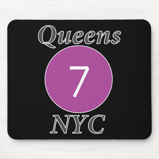 Mousepad Rainha NYC 7 Trem (Frente)