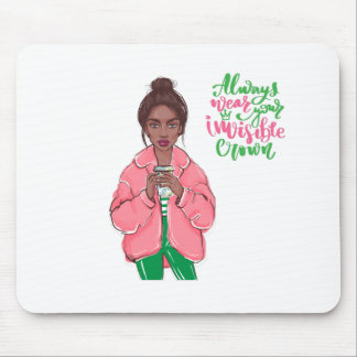 Mousepad Rainha Rosa e Verde