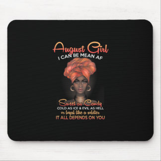 Mousepad Rainhas São Nasceres Em Agosto De Mulheres Negras 