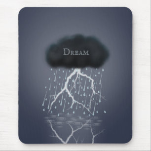 Mousepad Rainstorm no Surreal Dream World Personalizado