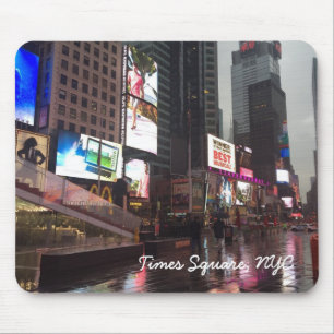 Mousepad Rainy Day in Times Square Nova Iorque NYC