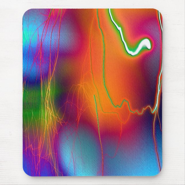 Mousepad raio arco-íris (Frente)