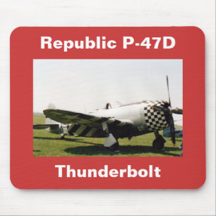Mousepad Raio da república P-47D