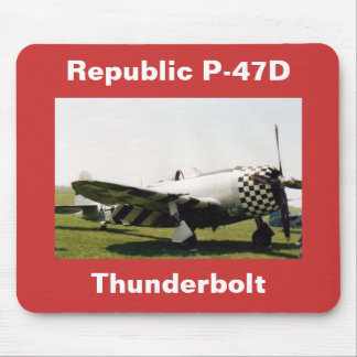 Mousepad Raio da república P-47D