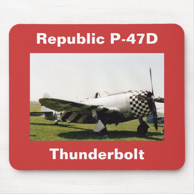Mousepad Raio da república P-47D (Frente)