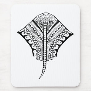 Mousepad Raio-de-fantasia preto