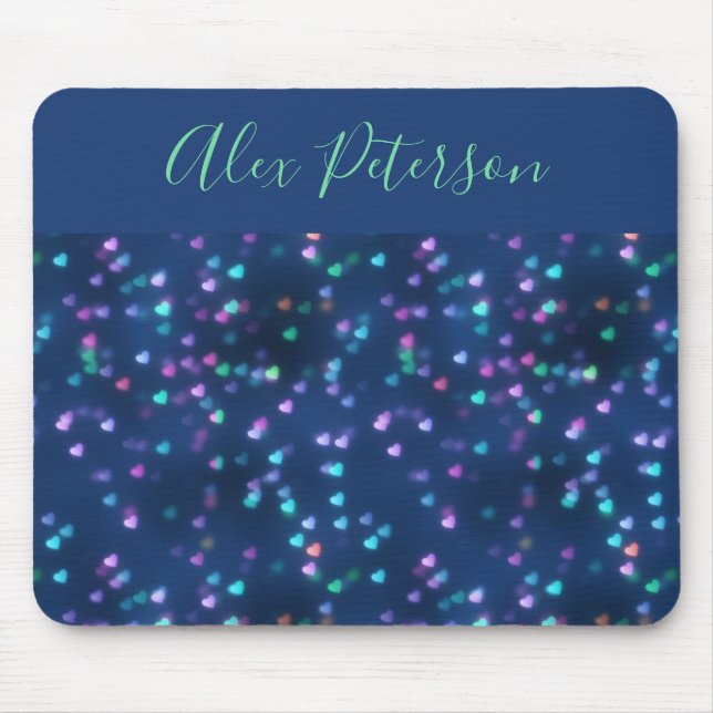 Mousepad Raio de rato com marinho cardíaco (Frente)