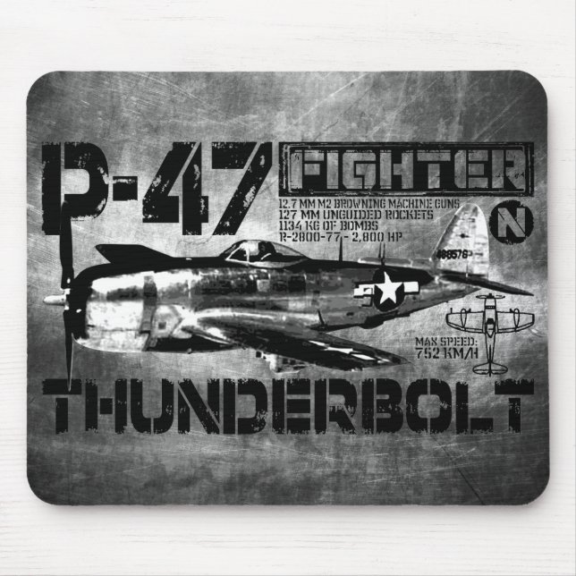 Mousepad Raio P-47 (Frente)