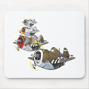 Mousepad Raio P-47 na formação
