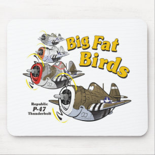 Mousepad Raio P-47 na formação