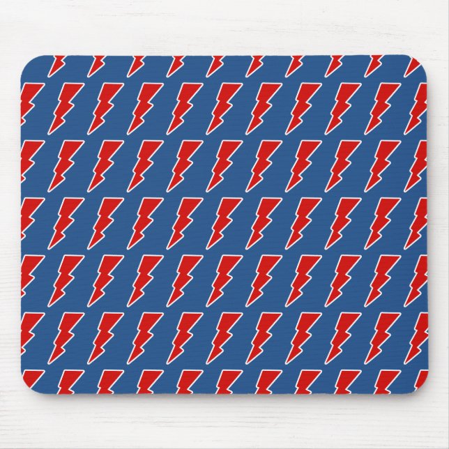 Mousepad raio vermelho (Frente)