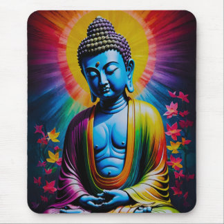 Mousepad Raios Sagrados de Paz de Buda