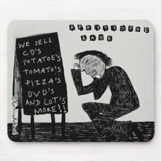Mousepad Raiva da apóstrofe