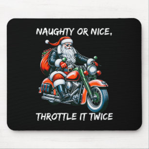 Mousepad Raiva Ou Belo Acionador, Duas Vezes De Moto Chris