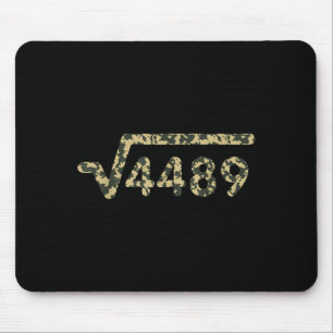 Mousepad Raiz Quadrada 4489 Gíria Professor de Matemática S