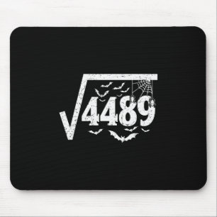 Mousepad Raiz Quadrada 4489 Meme Divertido de Halloween 67