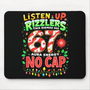 Mousepad Raiz Quadrada 4489 Seis Sete Natal Divertido 67 Me