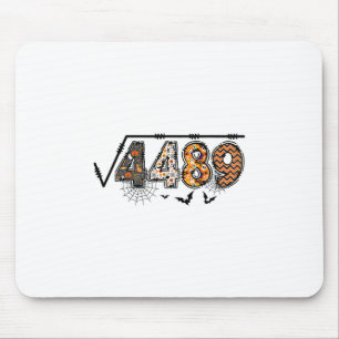 Mousepad Raiz Quadrada De 4489 Funny Halloween 67 Meme Math