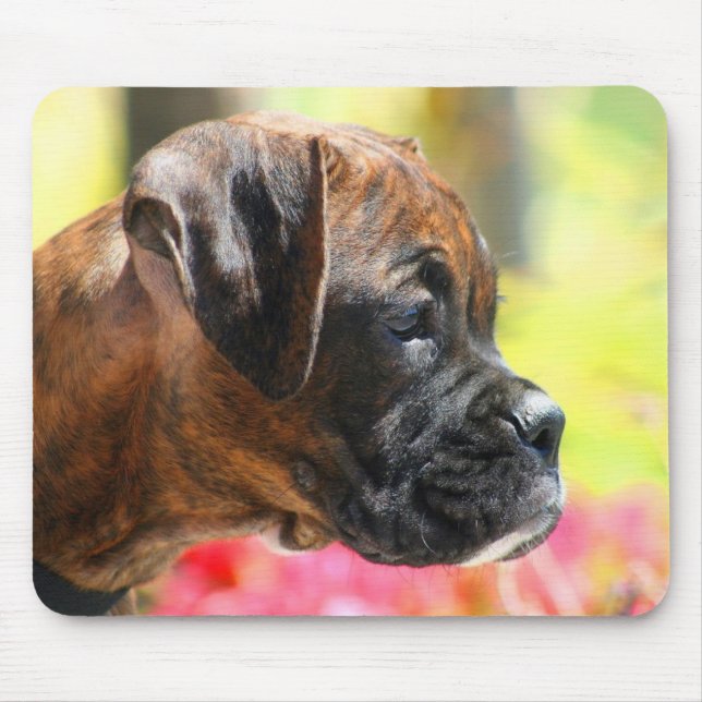 Mousepad rajado do filhote de cachorro do (Frente)