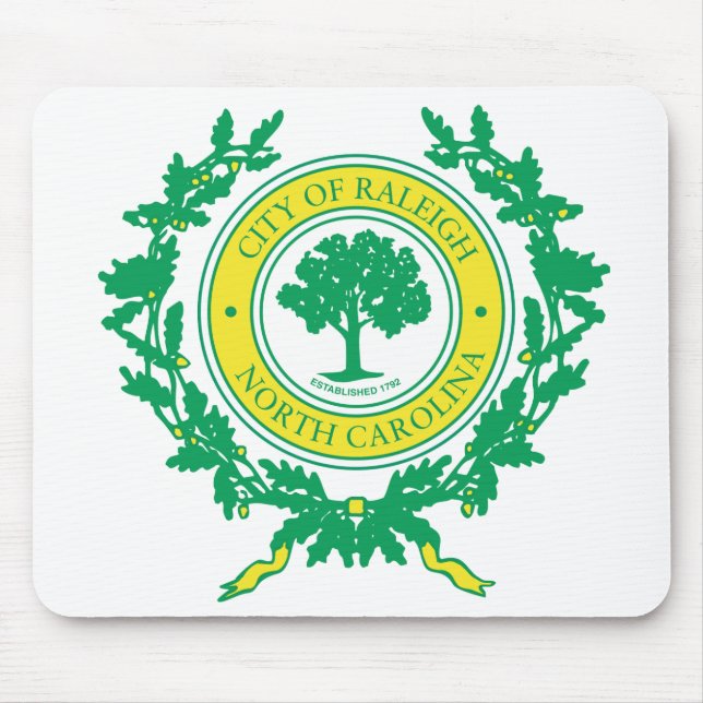 Mousepad Raleigh, North Carolina Seal (Frente)