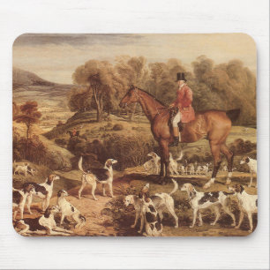 Mousepad Ralph Lambton e seus cães por James Ward