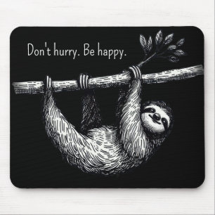 Mousepad Ramificação De Árvore Lenta Com Cotação