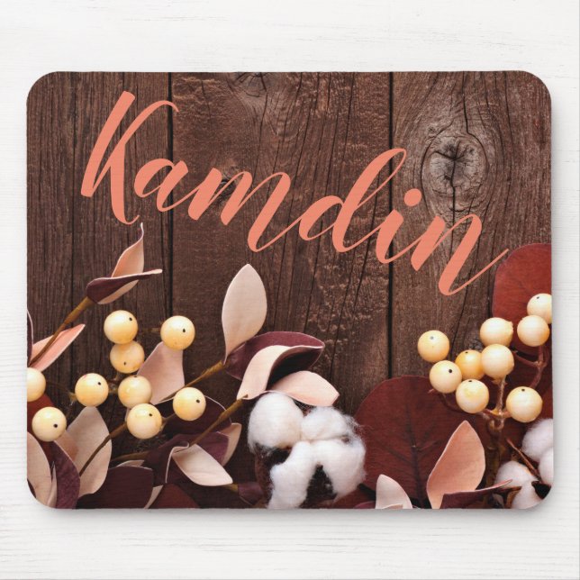 Mousepad Ramificação Personalizada de Algodão do Pad do Mou (Frente)