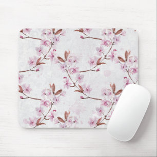 Mousepad Ramificações do Flor de Cereja primavera