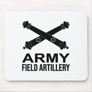 Mousepad Ramo de Artilharia de Campo do Exército EUA EUA 1