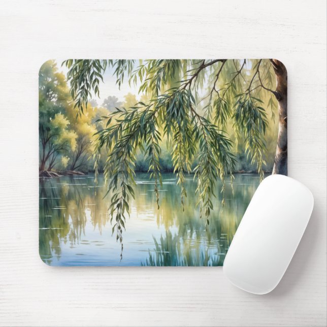 Mousepad Ramo selvagem chorando em um lago (Com mouse)