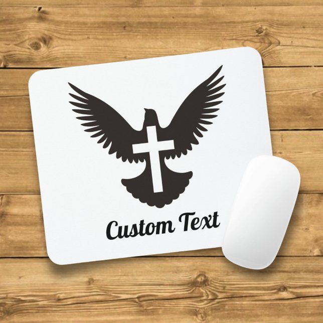 Mousepad Rampa de Mouse Pombo com Cruz (Criador carregado)