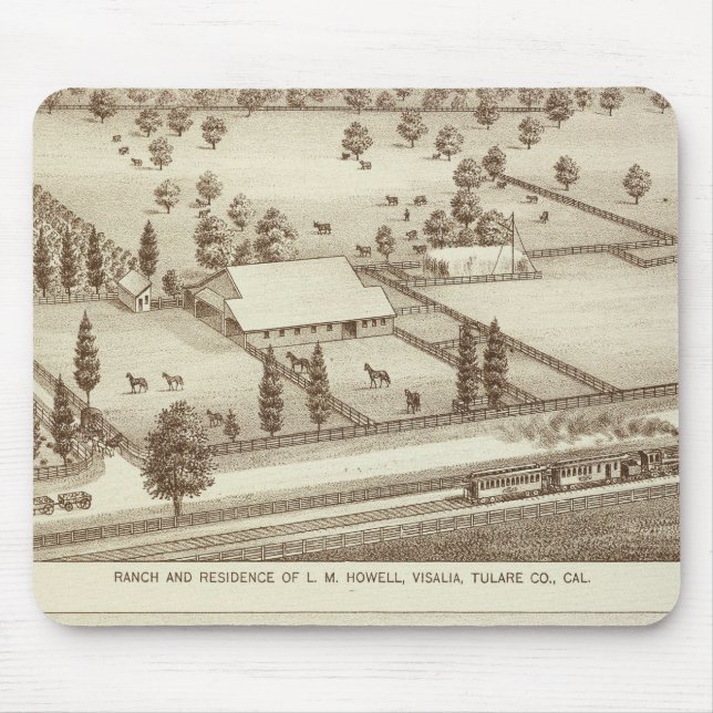 Mousepad Ranches, Visalia, Cal (Frente)