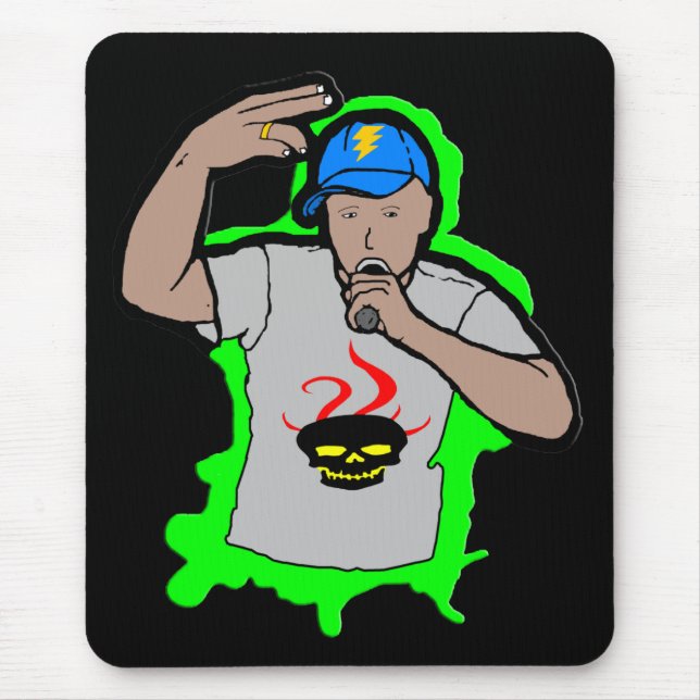 Mousepad Rap 1 de Hip Hop (Frente)