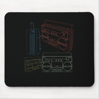 Mousepad Rap de Música Hiphop Beatboxer Microfone Beatboxer