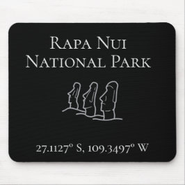 Mousepad Rapa Nui Latitude & Longitude
