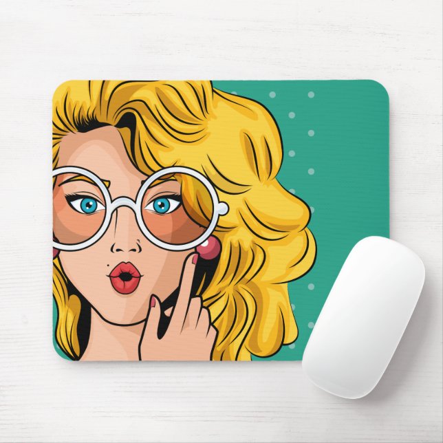 Mousepad Rapariga #1 (Com mouse)