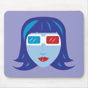 Mousepad Rapariga 3D