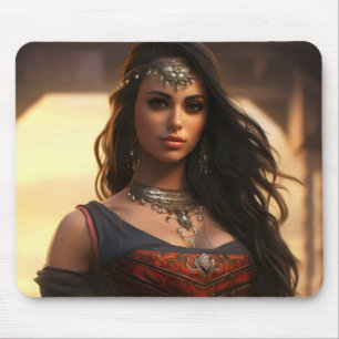 Mousepad Rapariga Árabe - Bela Oriental
