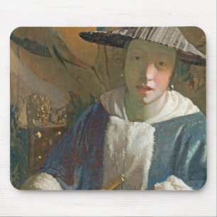 Mousepad Rapariga com uma flauta, c.1665-70