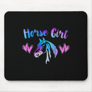 Mousepad Rapariga De Cavalo Presente Para Mulheres Com Sobr