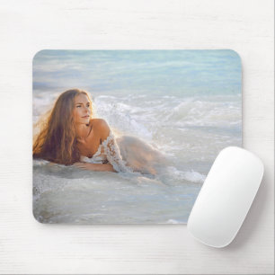 Mousepad Rapariga Na Praia
