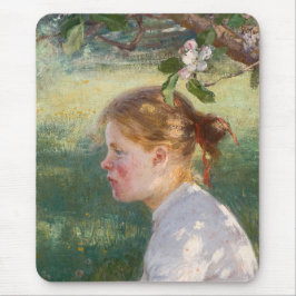 Mousepad Rapariga sob a árvore da maçã (por Danielson-Gambo