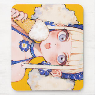 Mousepad Rapariga Sunny Scoop com Vanilla Cone