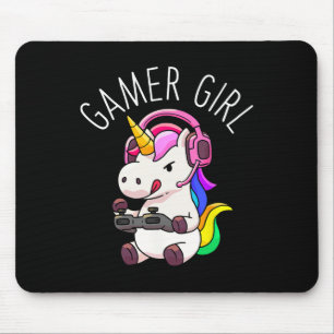 Mousepad Rapariga Unicórnio Jogo Gaming Cute Jogo Gift Gift