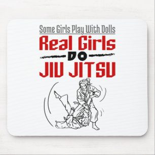 Mousepad Raparigas Reais Do Jiu Jitsu BJJ Jiujitsu Mulheres