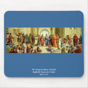 Mousepad Raphael "a escola detalhe de Atenas" cerca de 1511