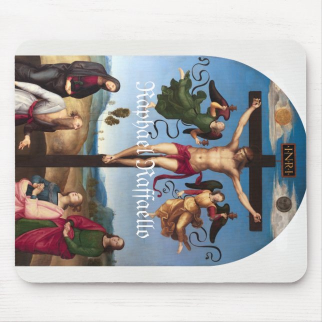 Mousepad Raphael Raffaello, O Crucifixo Mond Jesus (Frente)